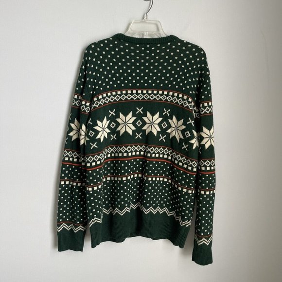 Elf Movie Green Fair Ilse Santa I Know Him Ugly Christmas Sweater - Picture 3 of 7